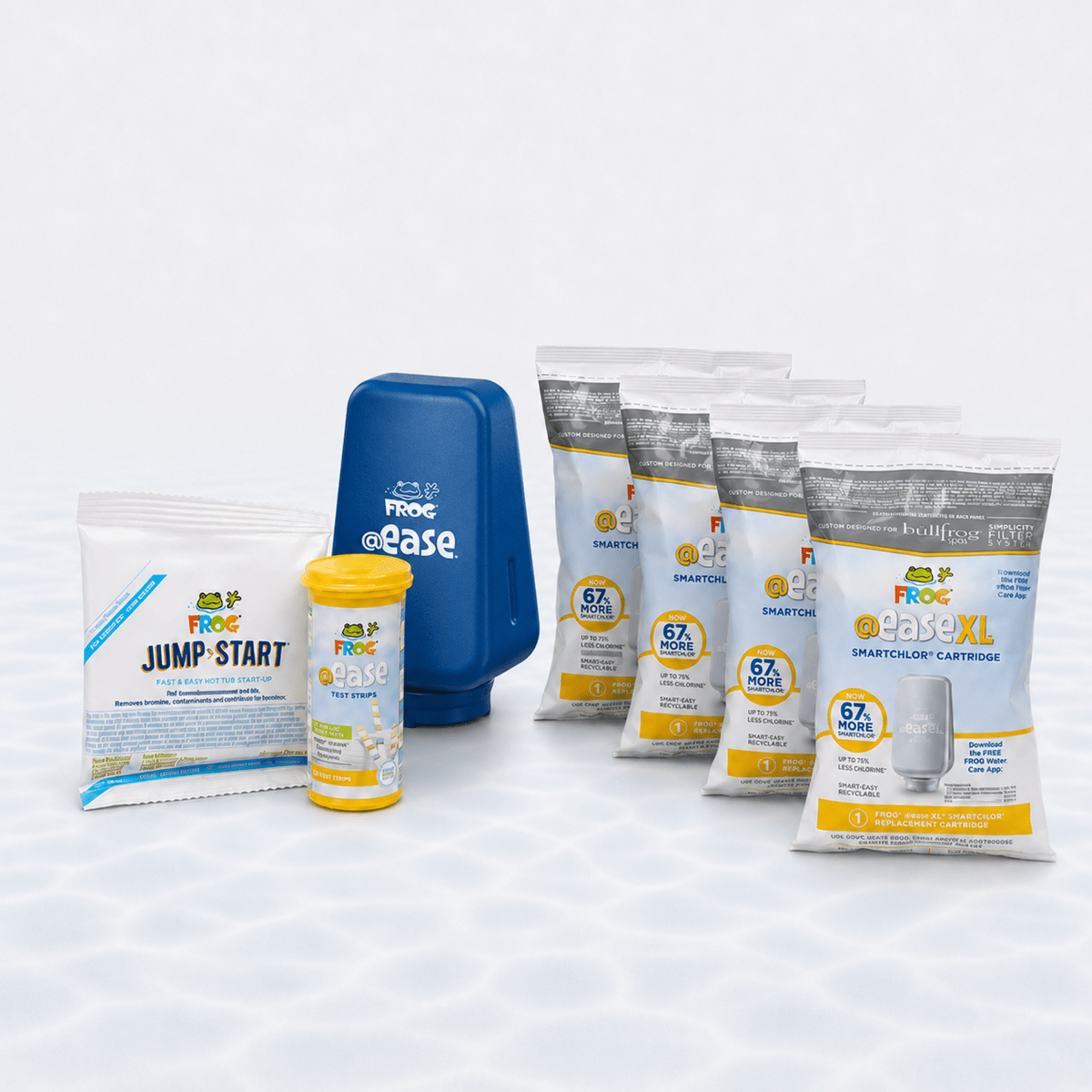 Bullfrog Spas Simplicity XL Size 4-Month Supply Bundle - Southern Leisure Spas & Wellness