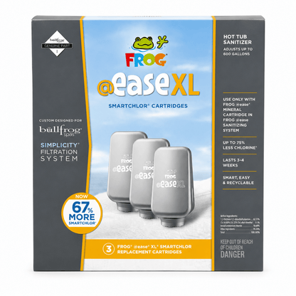 Bullfrog Spas Simplicity XL SmartChlor Replacement Cartridges – 3-Pack - Southern Leisure Spas & Wellness