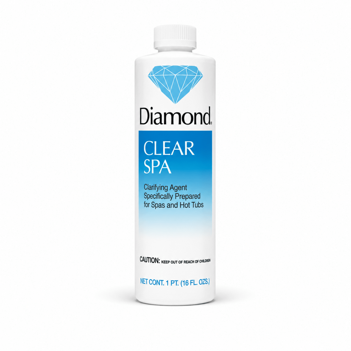 Diamond Clear Spa – Hot Tub Water Clarifier (16 oz.) - Southern Leisure Spas & Wellness