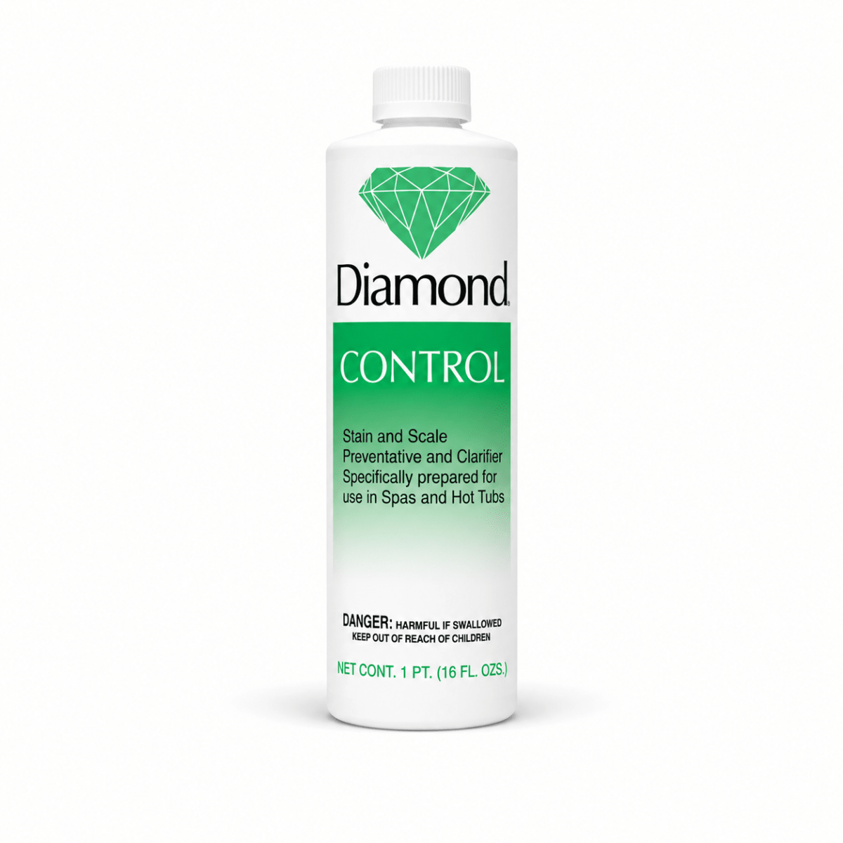 Diamond Control – Spa Stain & Scale Preventative + Clarifier (16 oz.) - Southern Leisure Spas & Wellness