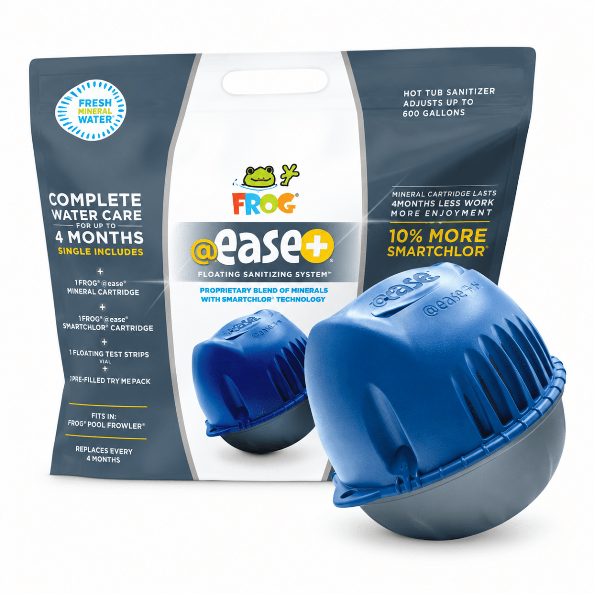 FROG @ease+ Floating System - 4-Month Hot Tub Bundle - Southern Leisure Spas & Wellness