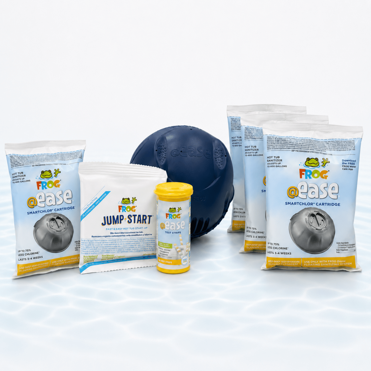 FROG @ease Floating System 4-Month Supply Bundle - Southern Leisure Spas & Wellness