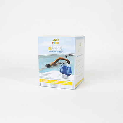 FROG @ease for Swim Spas – Floating Sanitizing System Kit with Kick-It (Up to 3,000 Gallons) - Southern Leisure Spas & Wellness