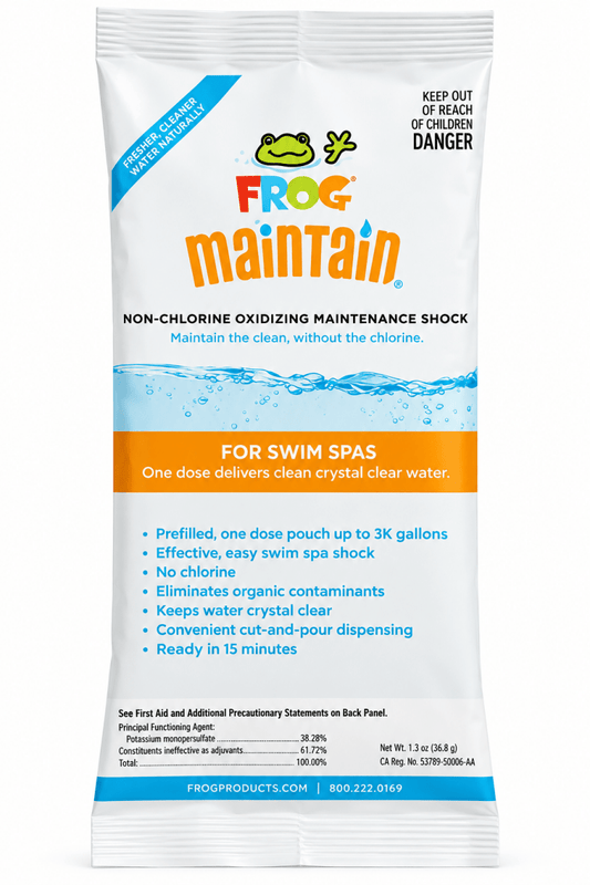 FROG Maintain Non-Chlorine Shock for Swim Spas - 16 oz - Southern Leisure Spas & Wellness
