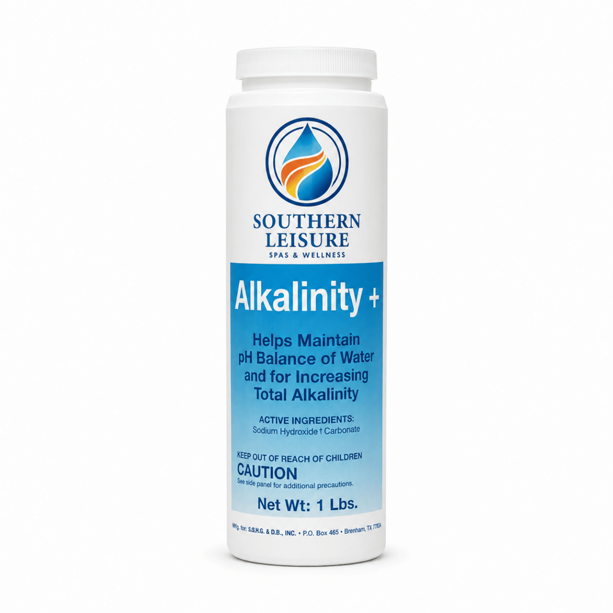 Southern Leisure Alkalinity+ for Spas – 1 lb - Southern Leisure Spas & Wellness