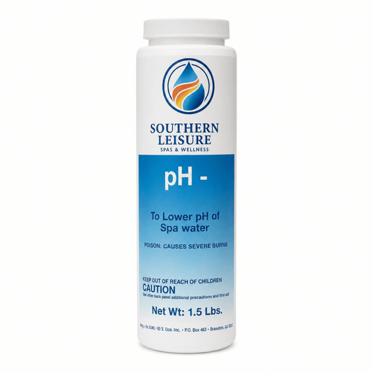 Southern Leisure pH Decreaser for Spas – 1.5 lb - Southern Leisure Spas & Wellness