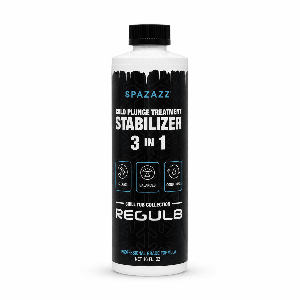 Spazazz REGUL8 Cold Plunge Water Stabilizer - 16 oz - Southern Leisure Spas & Wellness