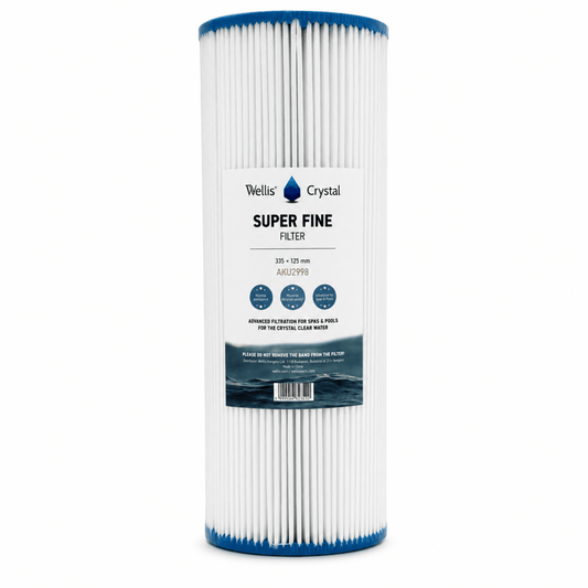 Wellis Crystal Super Fine OEM Spa Filter – 50 Sq. Ft. – AKU2998 - Southern Leisure Spas & Wellness