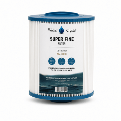 Wellis OEM Spa Filter with Coarse Thread – AKU3000 - Southern Leisure Spas & Wellness
