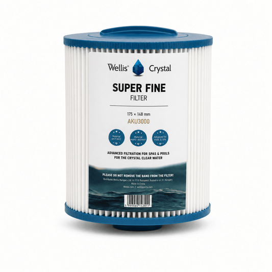 Wellis OEM Spa Filter with Coarse Thread – AKU3000 - Southern Leisure Spas & Wellness