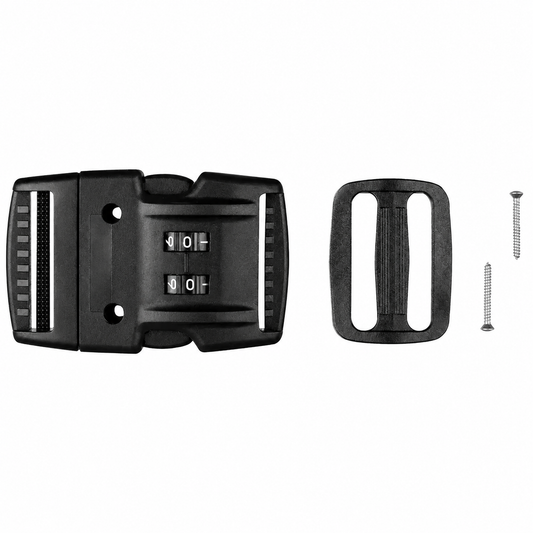 Wellis spa cover buckle kit with 4 number combination locking clips